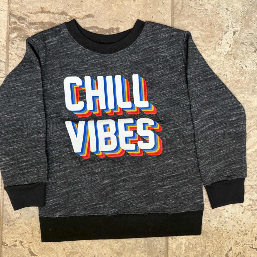 NWT Size 2T Garanimals Chill Vibes Kids Sweatshirt